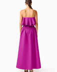 Lioris Ruffled Gown in Purple