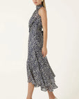 AUSTEN DRESS IN NAVY WHITE