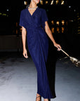 THE EMPORIUM MAXI DRESS IN NAVY