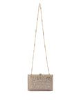 VIVIANA CRYSTAL MESH CLUTCH