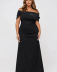 ALINA Gown in Navy