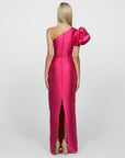 Marchesa One Shoulder Gown