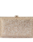 VIVIANA CRYSTAL MESH CLUTCH