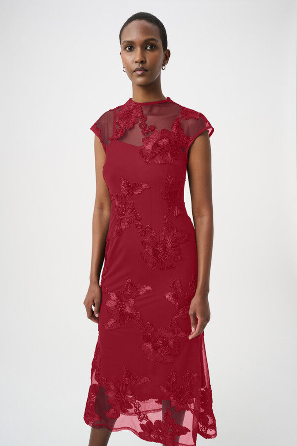 Embellished Trumpet Dress Style 264143