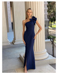 Sue Frill Shoulder Gown