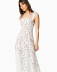 SYMI Lace Maxi Dress White