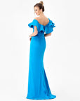 SMINTY DRAMATIC FRILL GOWN B86D0757