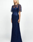 Suzanna high neck gown