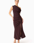 SIMONE ONE SHOULDER MAXI DRESS