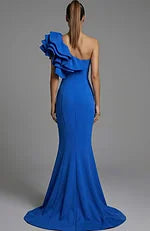 Jovani 43000 Sculptural Ruffle Couture Dress