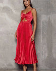 BIANCA DRESS - WATERMELON RED