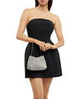 JESSIE CRYSTAL MESH POUCH