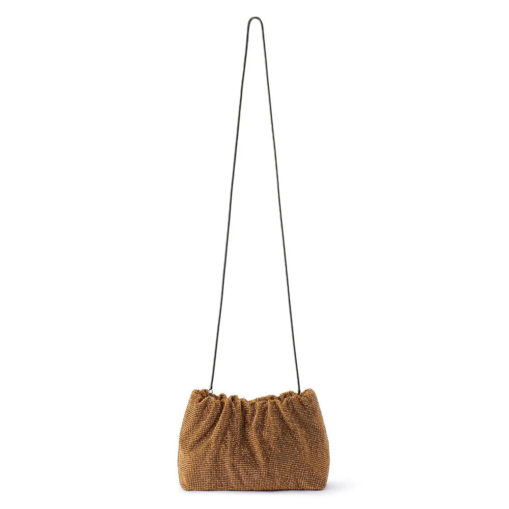 JESSIE CRYSTAL MESH POUCH