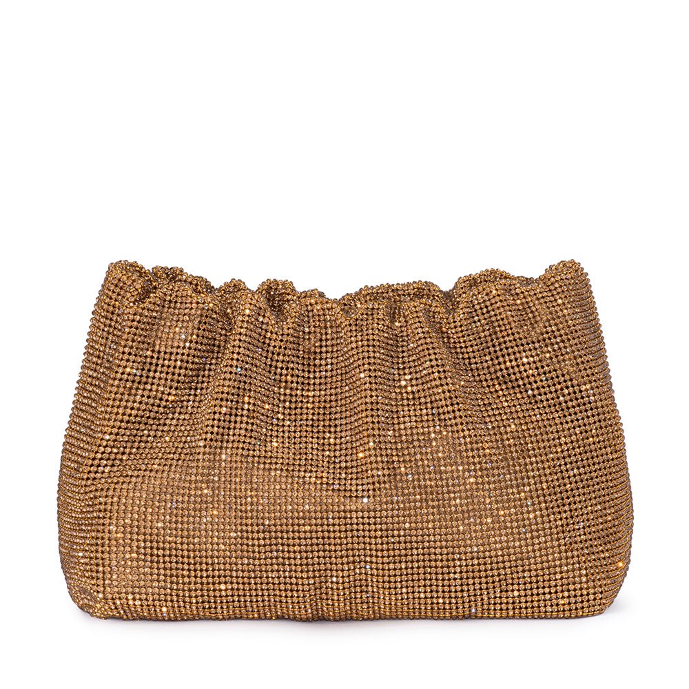 JESSIE CRYSTAL MESH POUCH