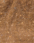 JESSIE CRYSTAL MESH POUCH