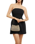 JESSIE CRYSTAL MESH POUCH