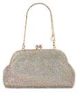 ELA CRYSTAL MESH CLUTCH