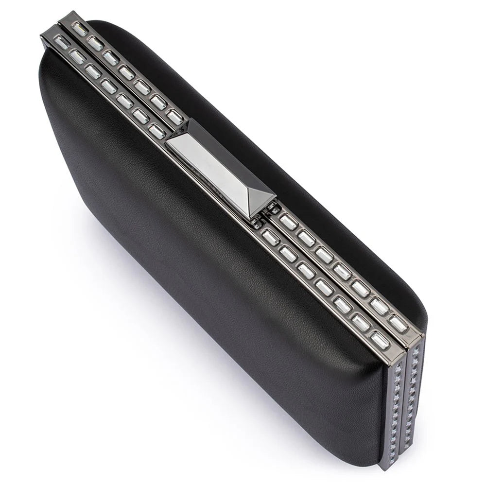 SAMMI CRYSTAL FRAME CLUTCH