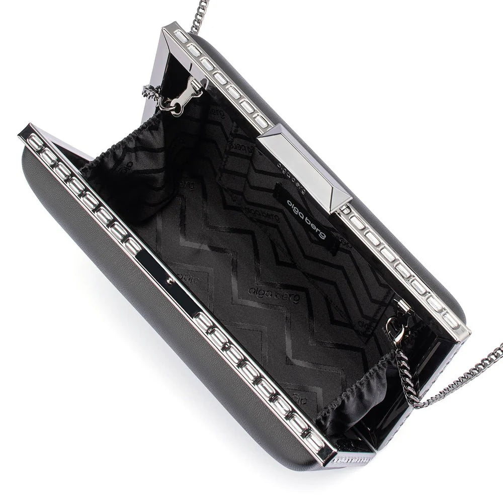 SAMMI CRYSTAL FRAME CLUTCH