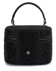 BECKIE ZIP TOP CRYSTAL BAG