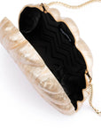 INDI ACRYLIC SHELL CLUTCH