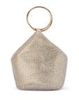 ELLIE CRYSTAL MESH HANDLE BAG