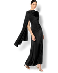 Marnie Merlot Cape Sleeve Maxi