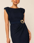 SOFIA DRESS IN NAVY