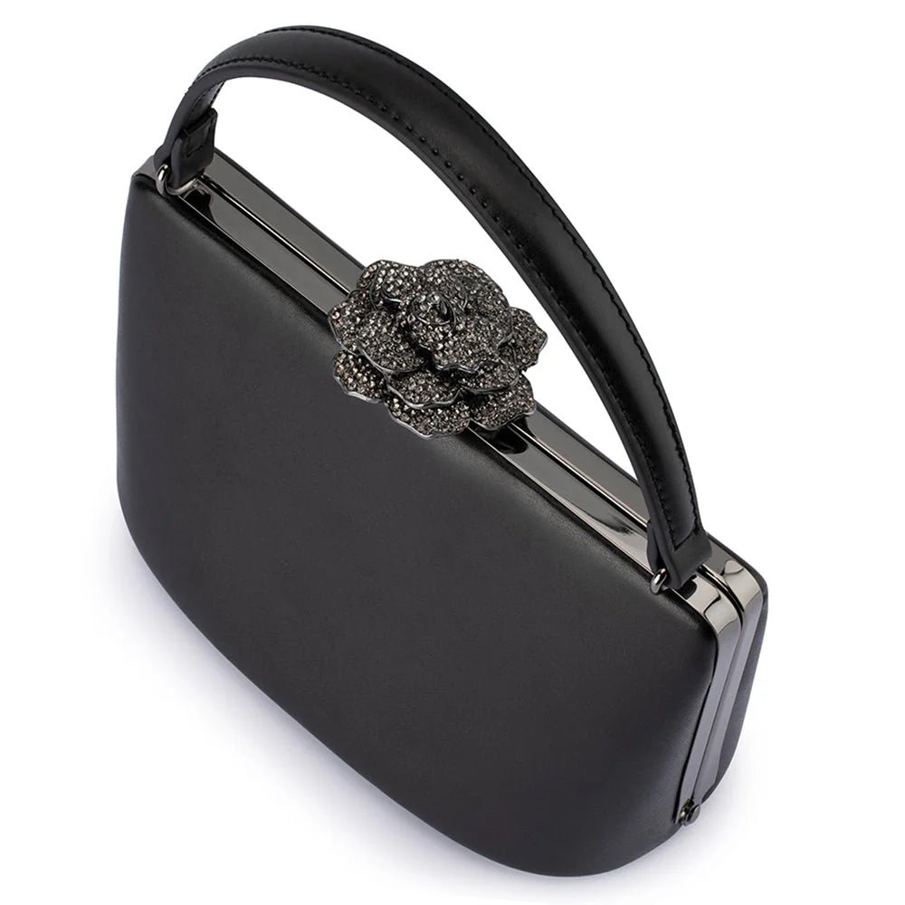 GRACE EMBELLISHED FRAME BAG