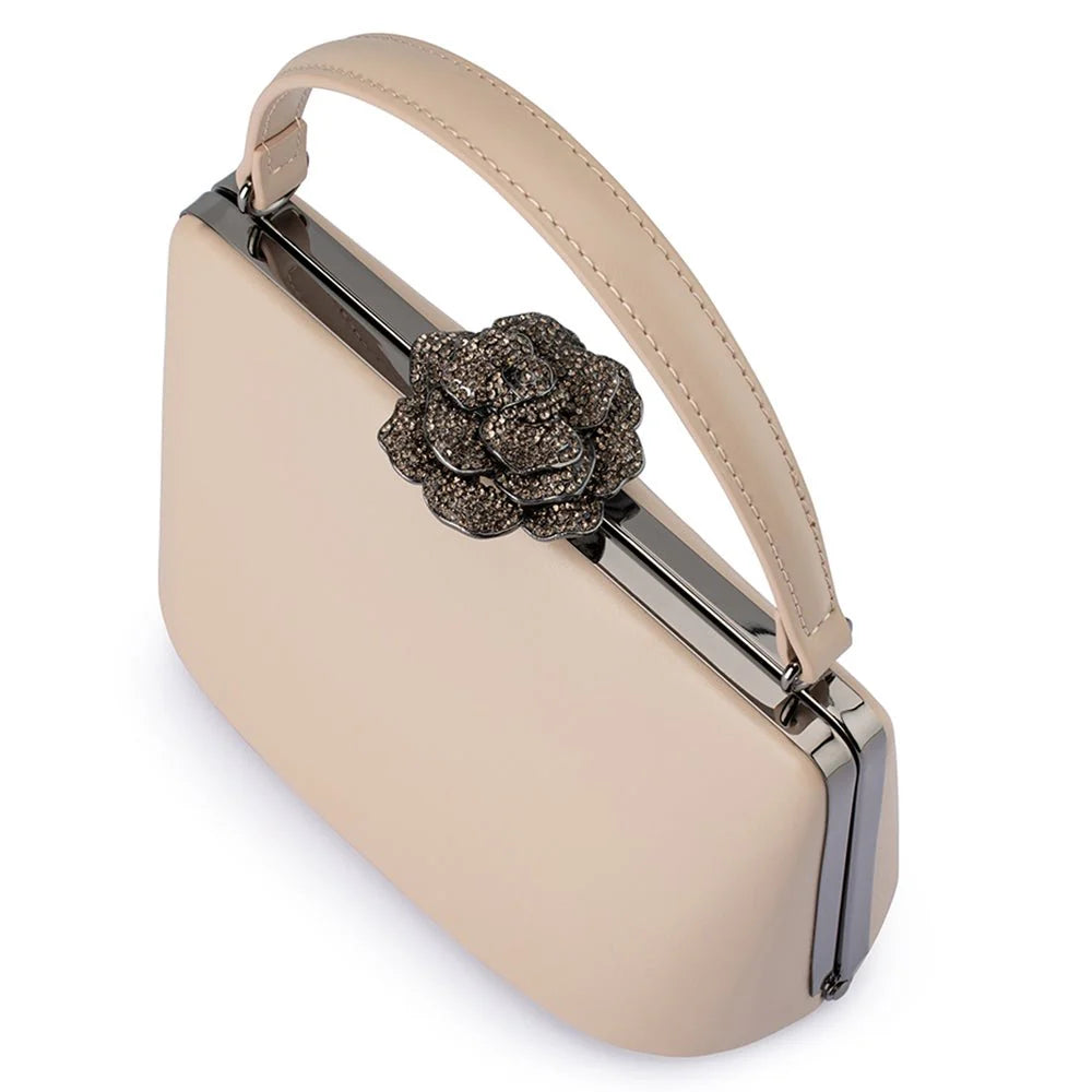 GRACE EMBELLISHED FRAME BAG