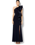 Adelyn Navy Organza Gown