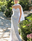 A1484
Tossed Meadow Fitted Column Dress