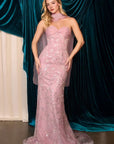 A1484
Tossed Meadow Fitted Column Dress