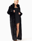 LUX FAUX FUR COAT