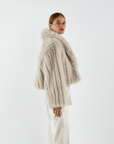 GISELLE CROPPED COAT -
