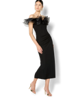 Mina Black Off The Shoulder Dress