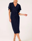 THE EMPORIUM DRESS IN NAVY