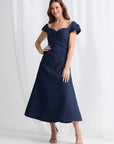 MESSINA FLARED MIDI