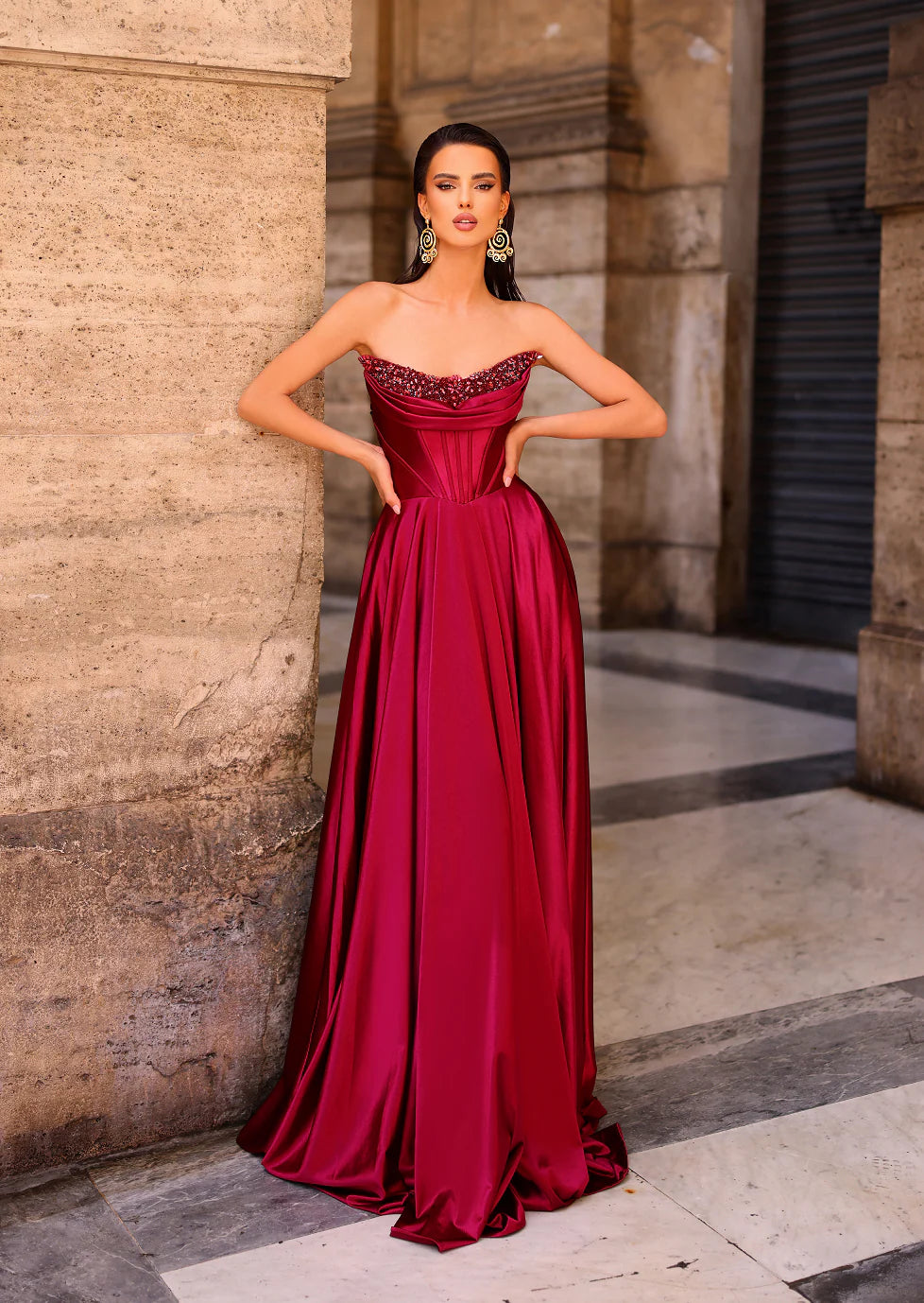 Nicoletta Adalee Gown NC1033