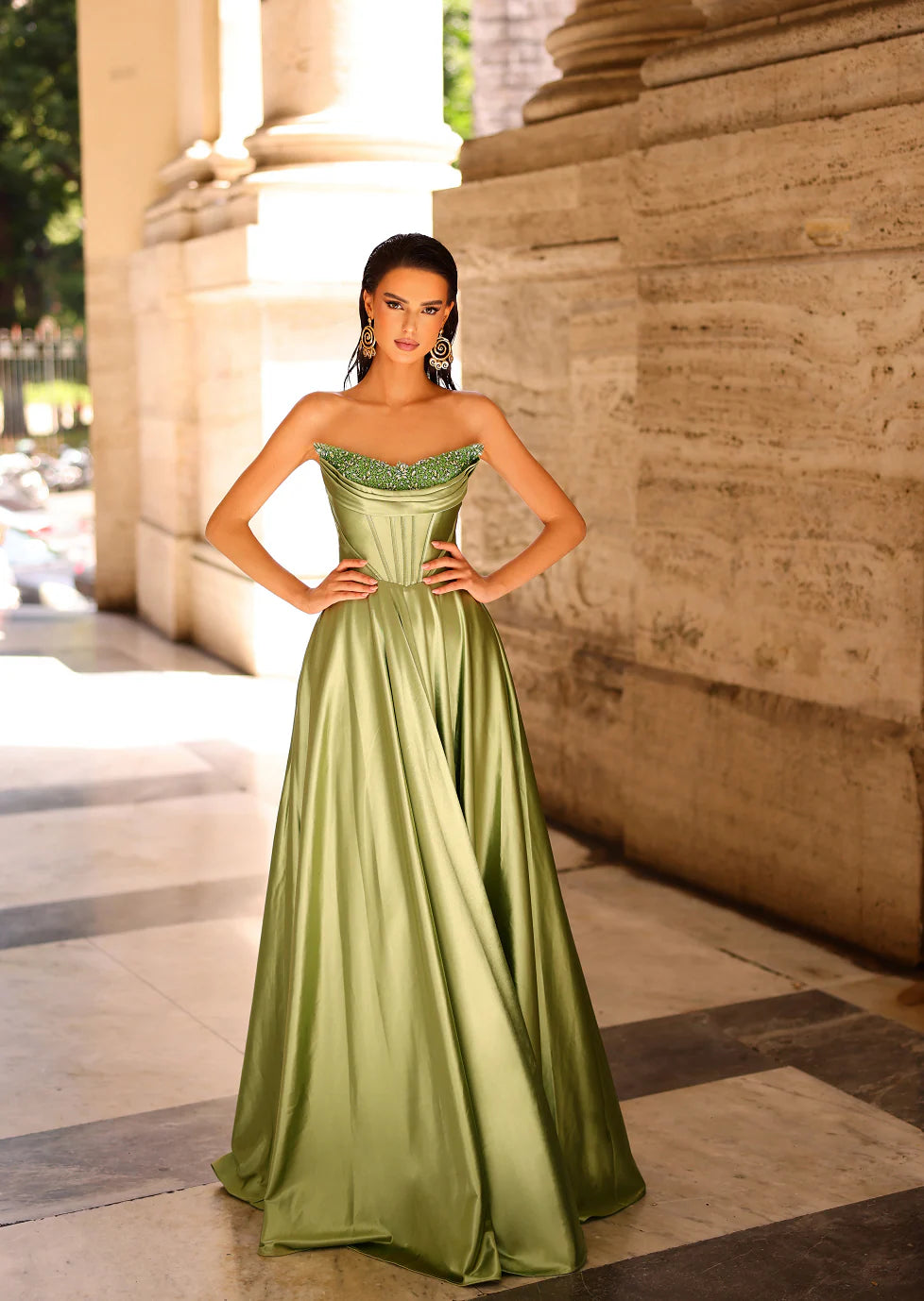 Nicoletta Adalee Gown NC1033