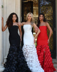 Strapless Beaded Mermaid Gown 49344