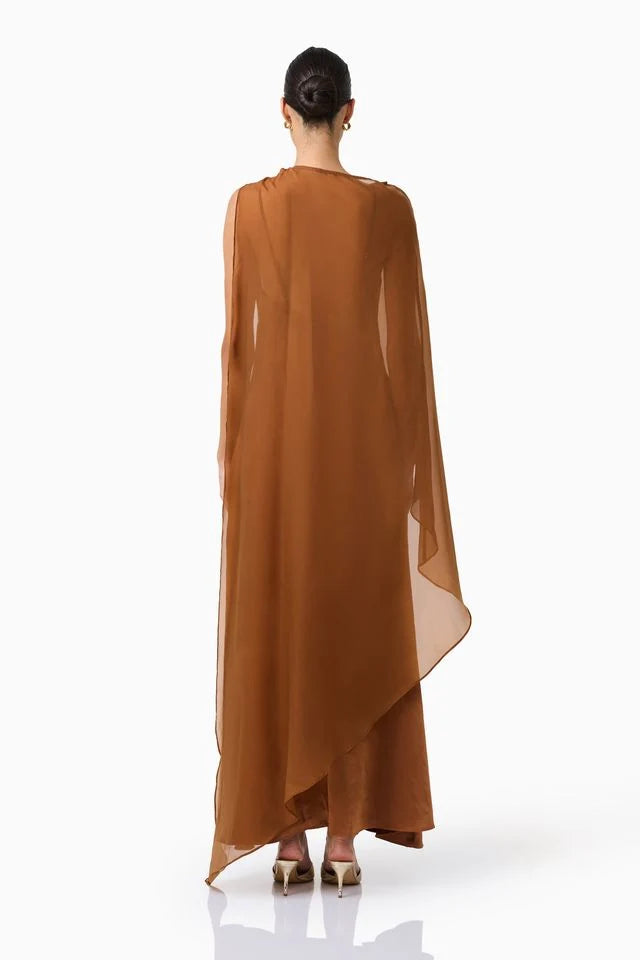 ZIMELLE CAPE GOWN
