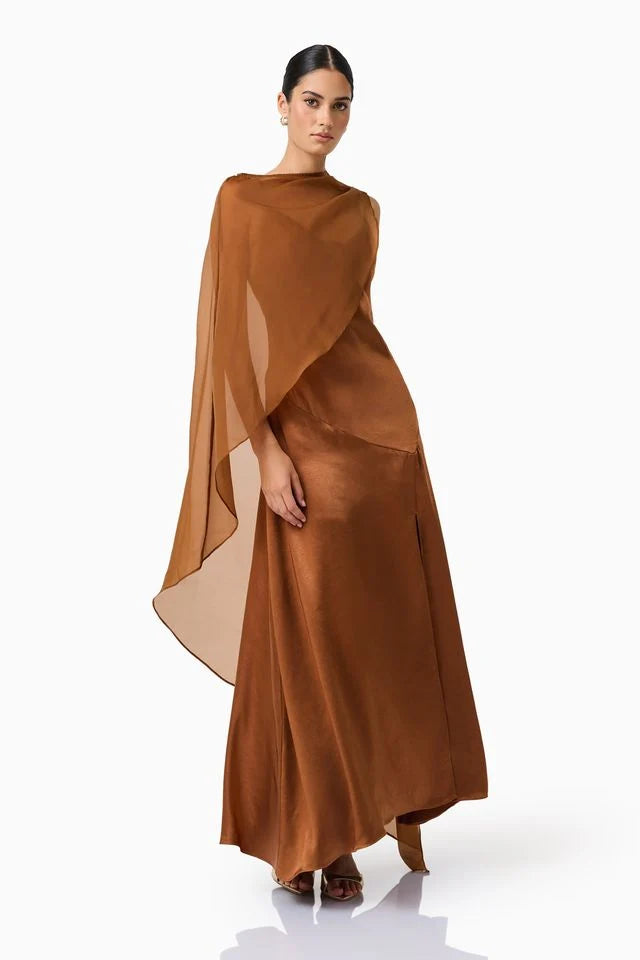 ZIMELLE CAPE GOWN