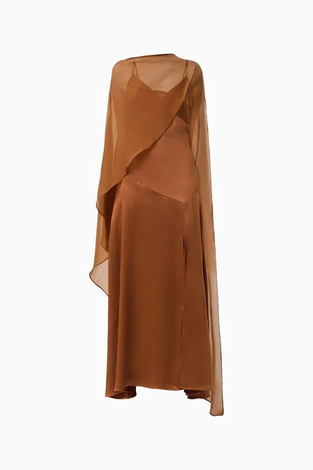 ZIMELLE CAPE GOWN