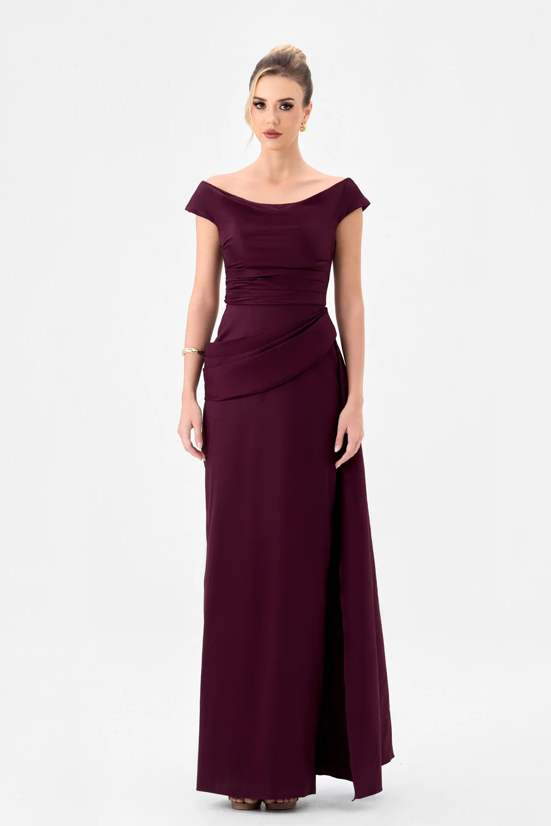 WALLACE OFF SHOULDER GOWN B85D0401