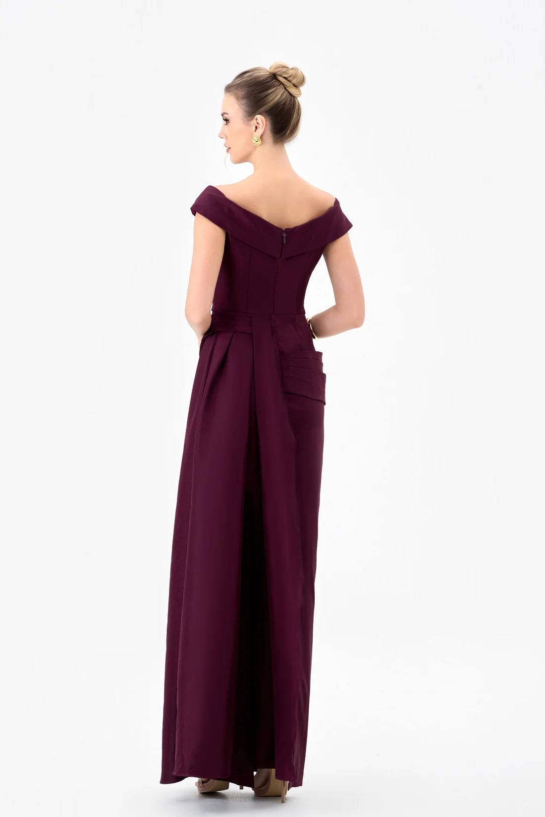 WALLACE OFF SHOULDER GOWN B85D0401