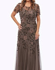 JH0500 long beaded gown