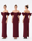 Tamar Frill Sleeve Maxi BL86D07220