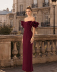Tamar Frill Sleeve Maxi BL86D07220