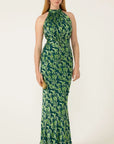 Priscilla Halter Bias Dress